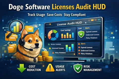 Doge Software Licenses Audit HUD